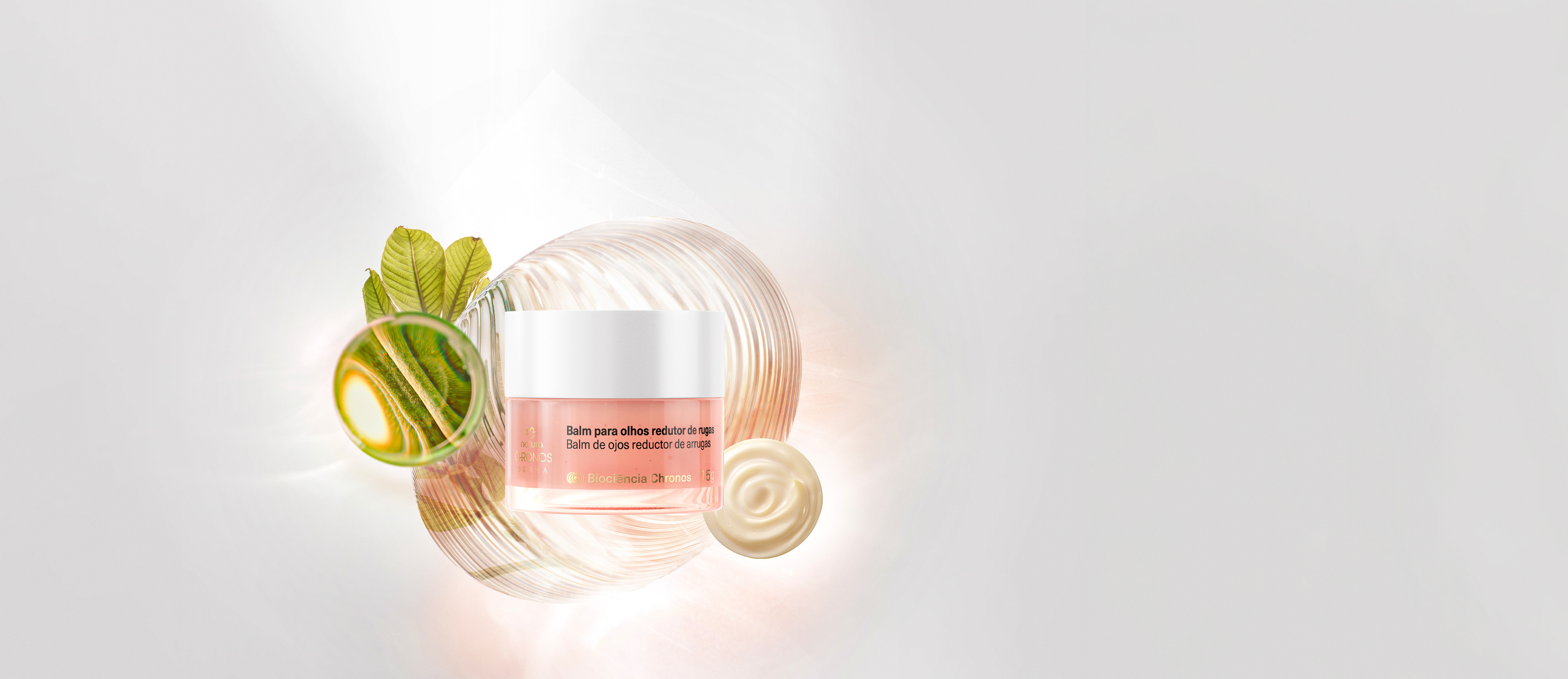 Bálsamo para Contorno de Ojos Reductor de Arrugas Chronos Derma 15 g