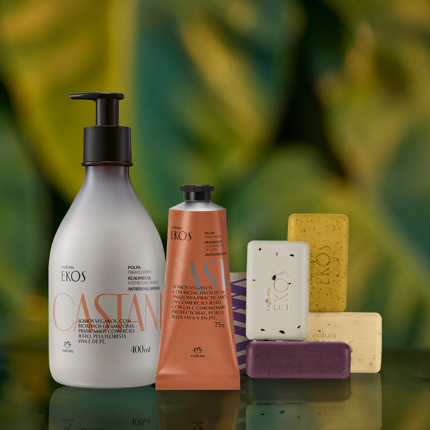 Kit Ekos Castaña Rutina Corporal