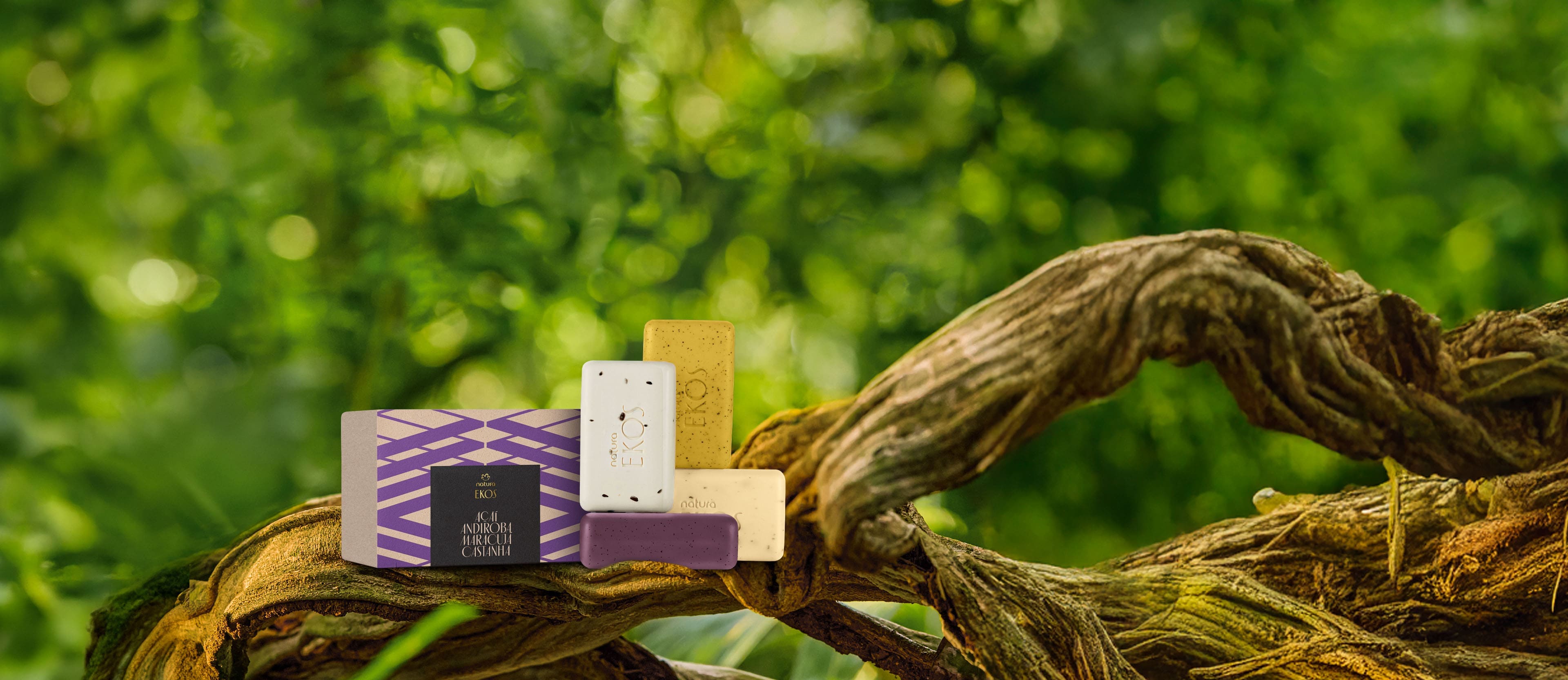 Jabón en Barra Puro Vegetal Exfoliante Ekos 4 un de 100 g