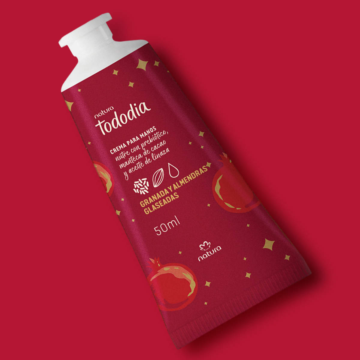 Crema para Manos Tododia Granada y Almendras Glaseadas 50 ml
