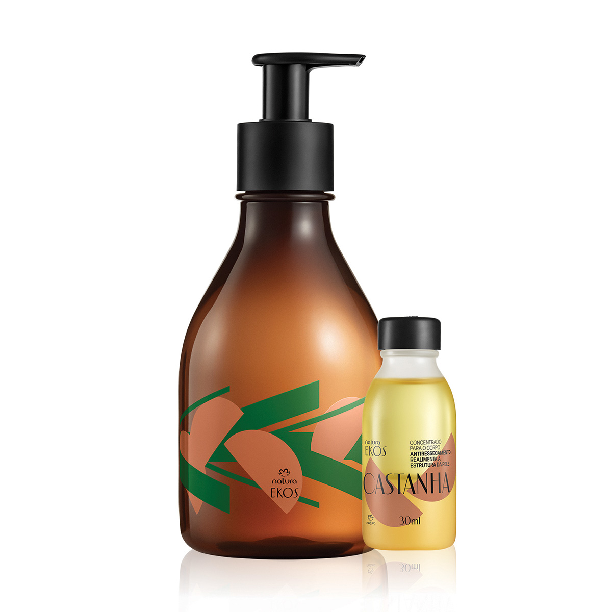 Hidratante corporal concentrado ekos castana 30 ml