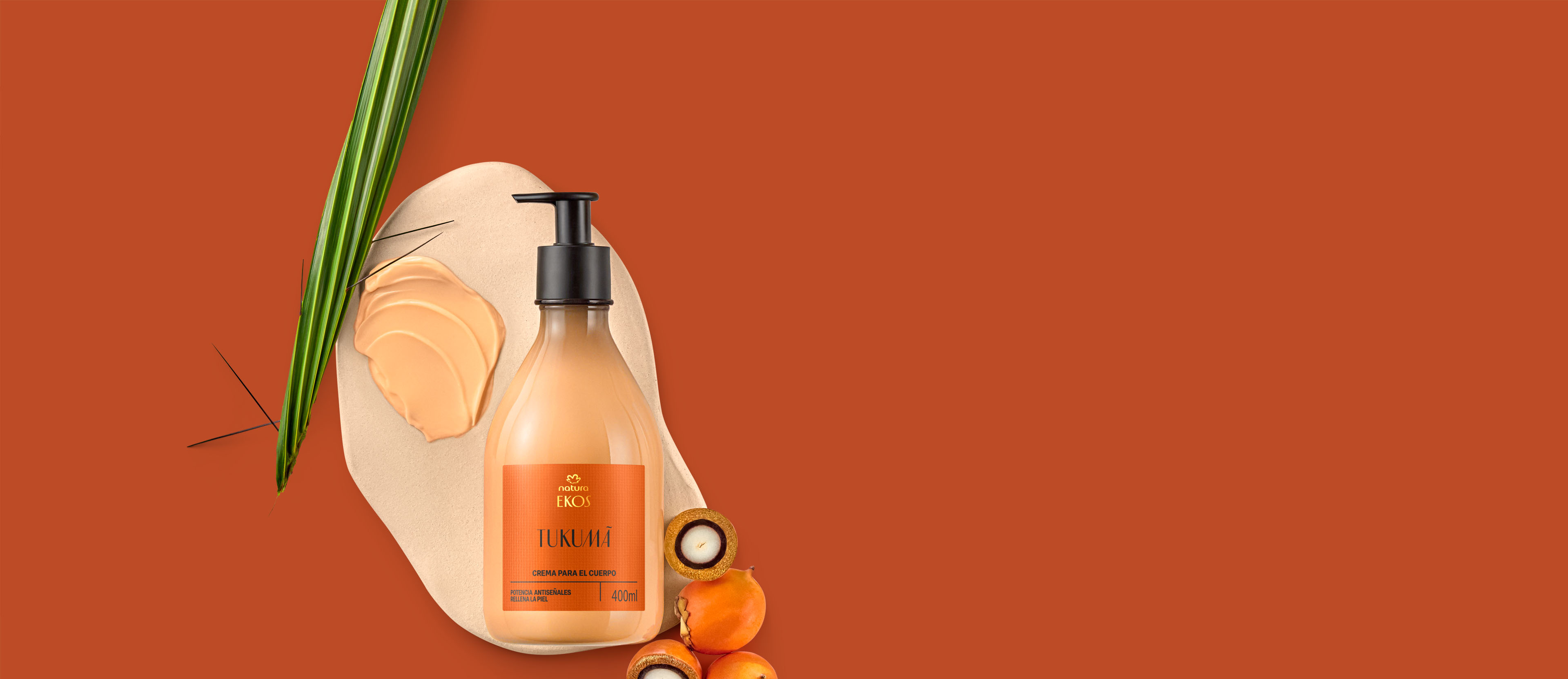 Crema Hidratante Corporal Ekos Tukumá 400 ml