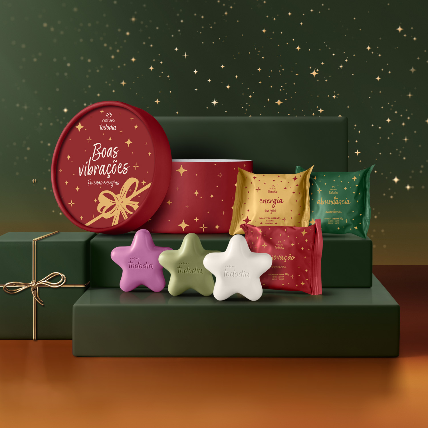 Regalo Natura Tododia Jabones Miniaturas Estrellas