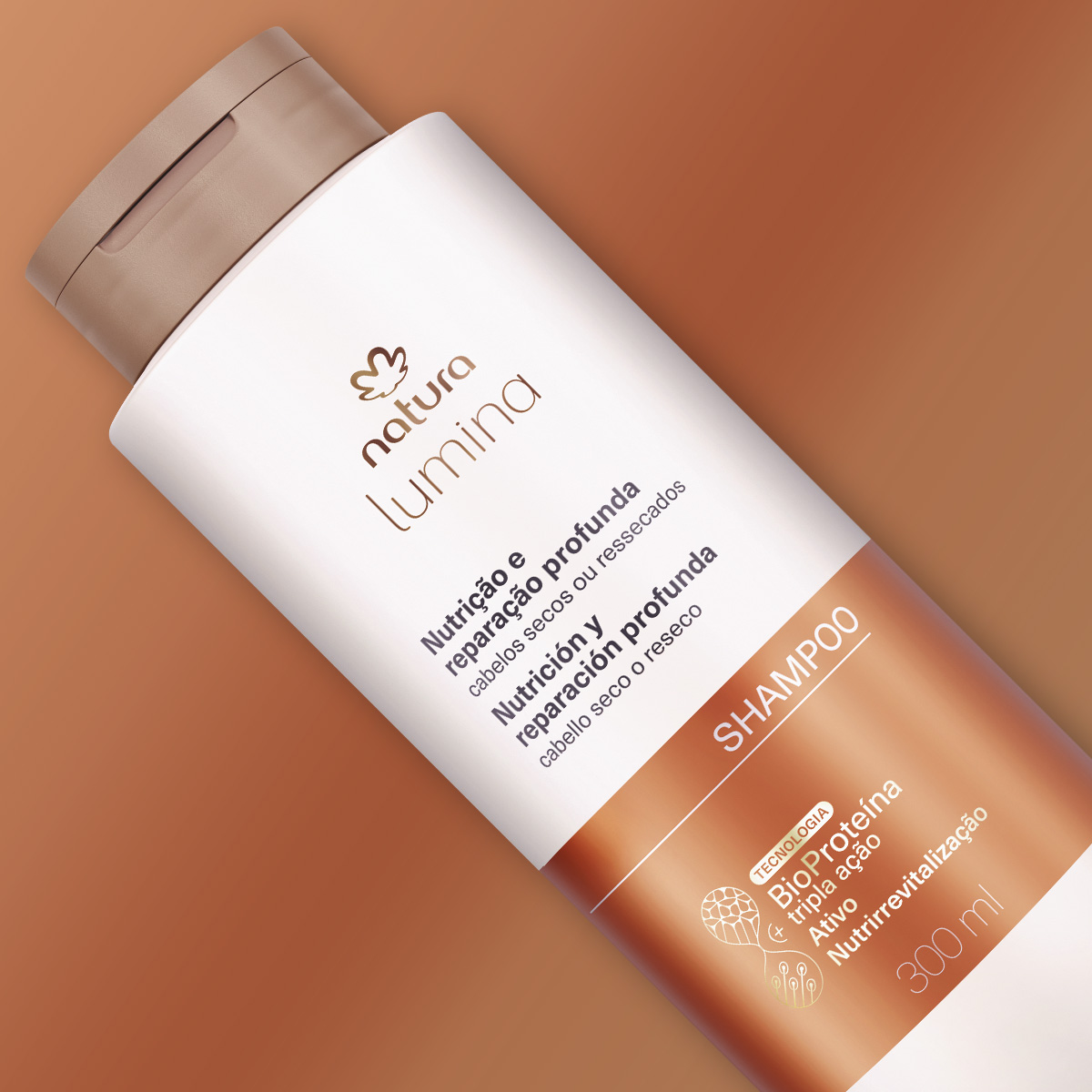 Shampoo Nutrición y Reparación Profunda Lumina 300ml