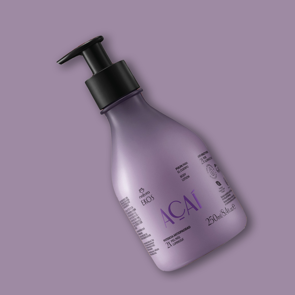 Crema Hidratante Ekos Açaí 250 ml