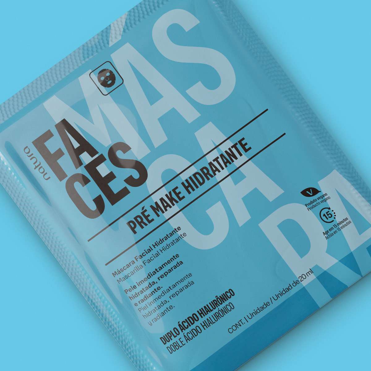 Máscara pre make up hidratante Faces 20 ml