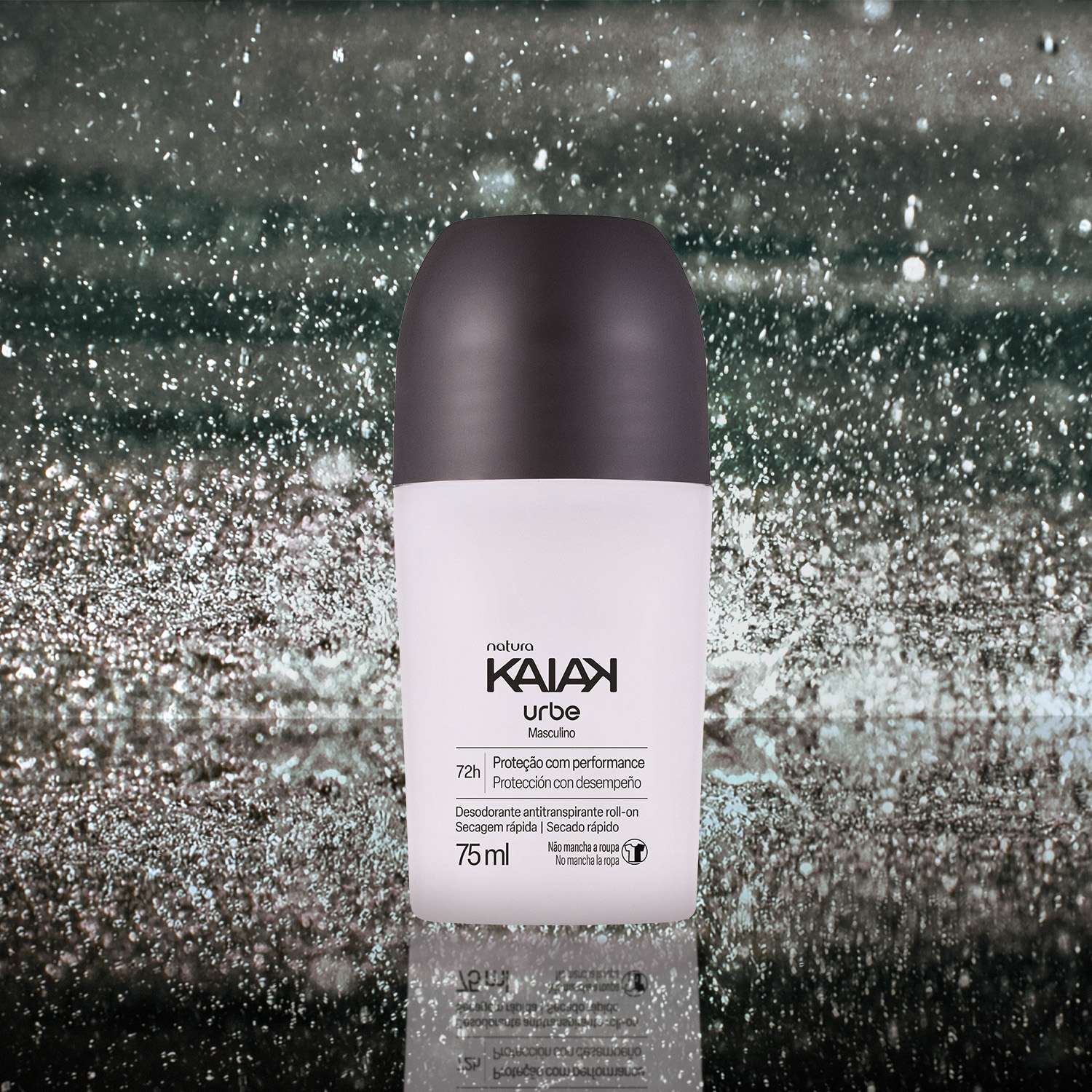 Desodorante Antitranspirante Roll-on Kaiak Urbe Masculino 75 ml