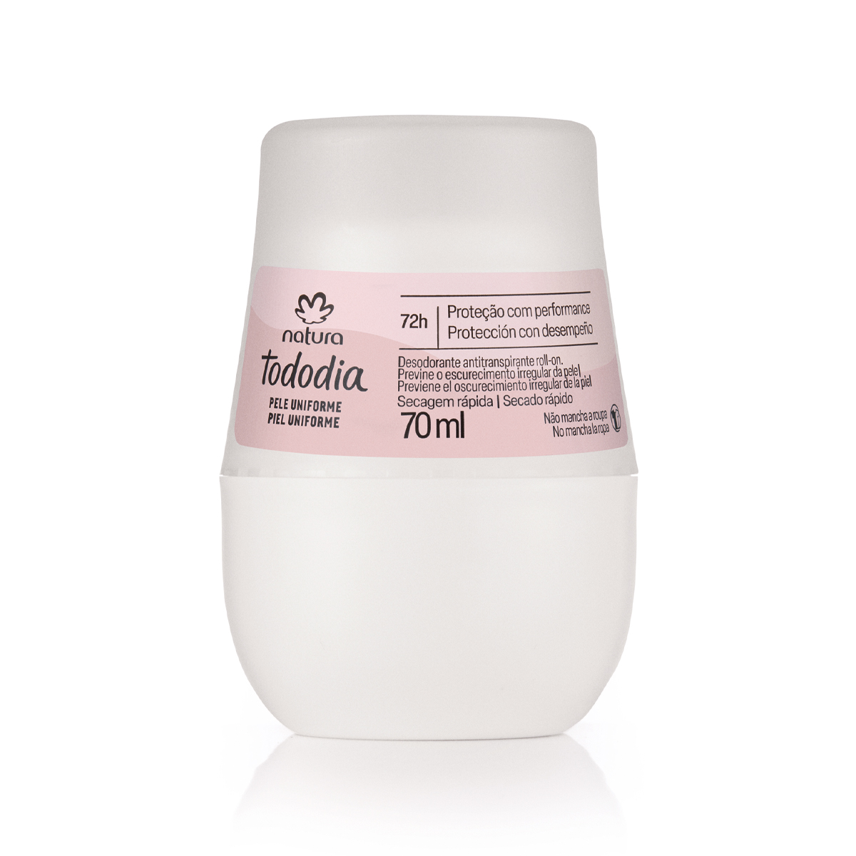 Desodorante Antitranspirante Roll-on Tododia Piel Uniforme 70 ml