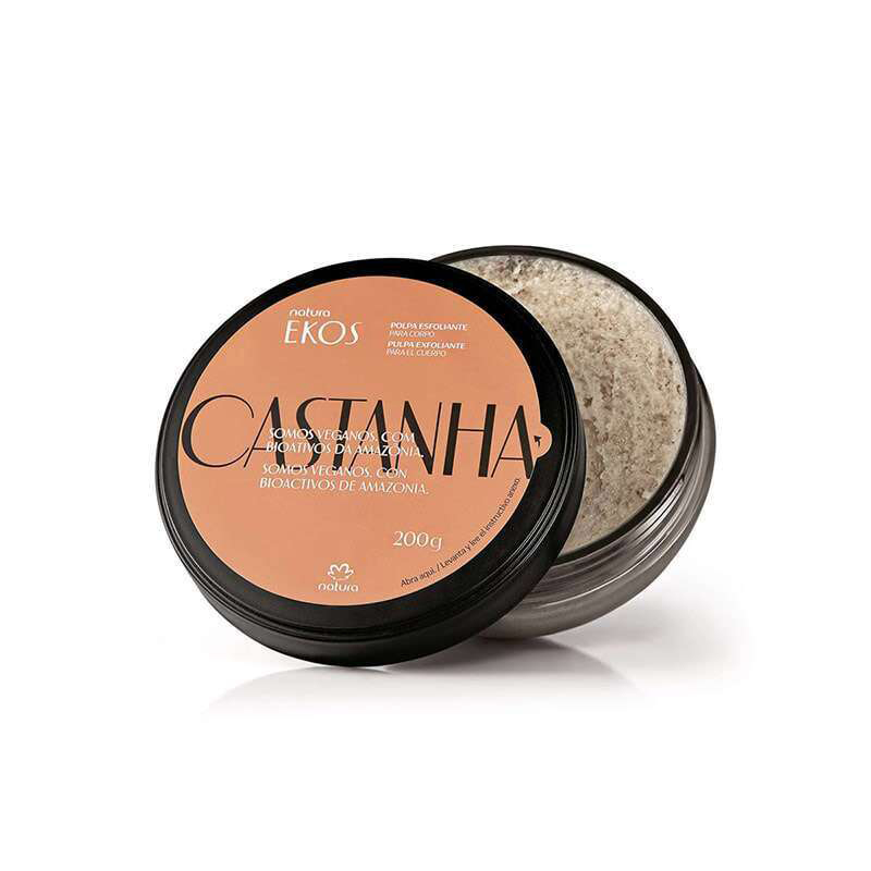 Pulpa Exfoliante Corporal Castana Ekos 200 g