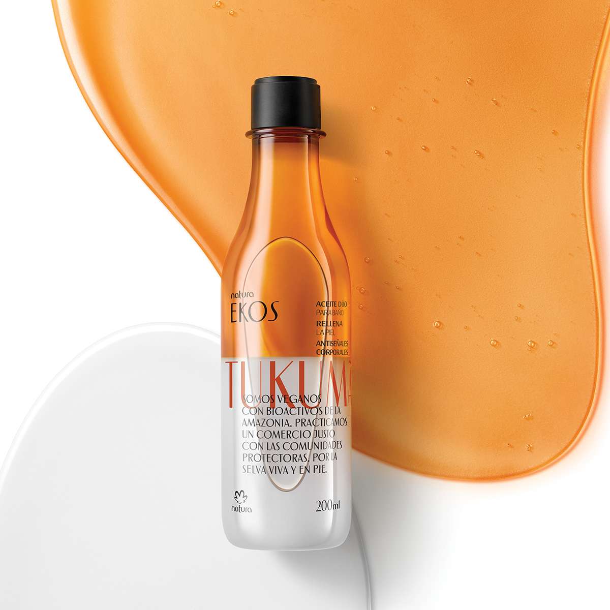 Óleo Bifásico Corporal Ekos Tukumá 200 ml