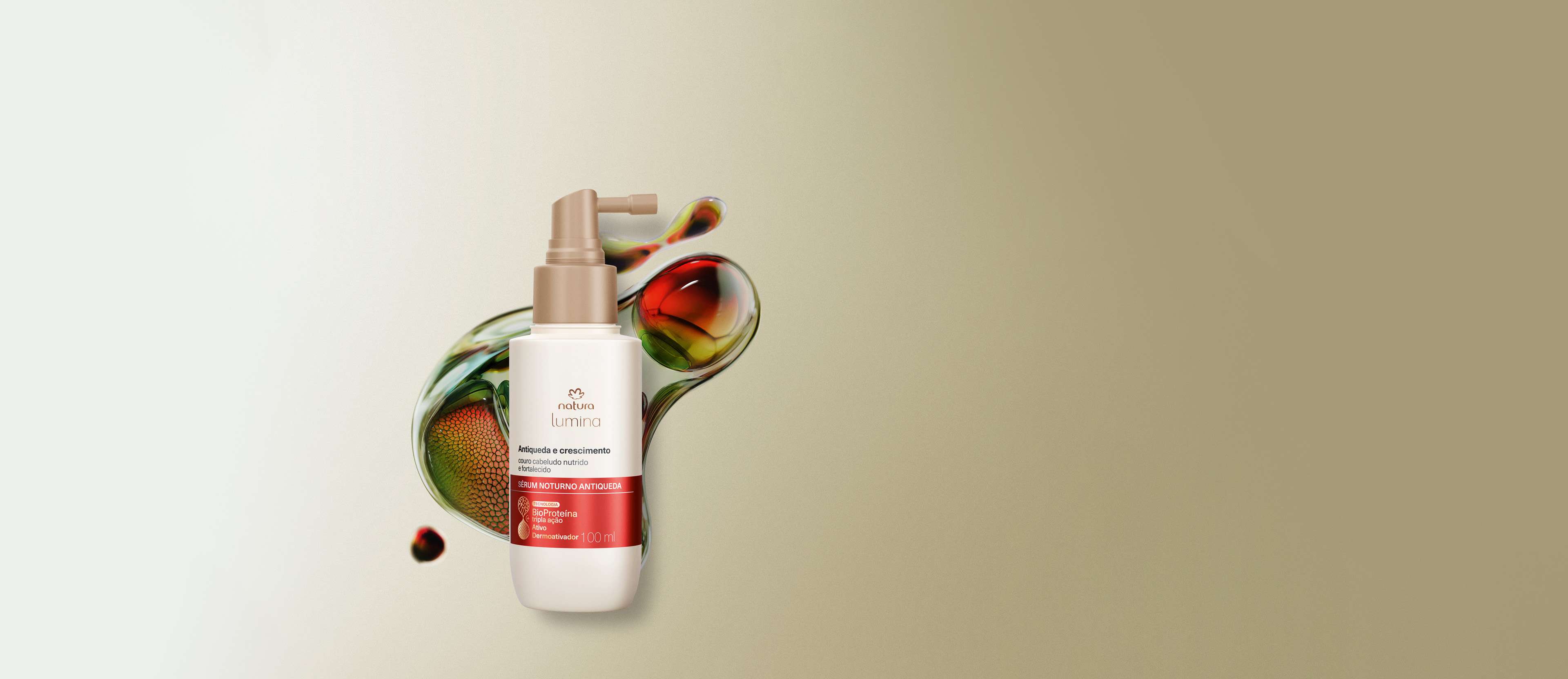 Sérum Lumina Nocturno Anticaída Anticaída y Crecimiento 100 ml