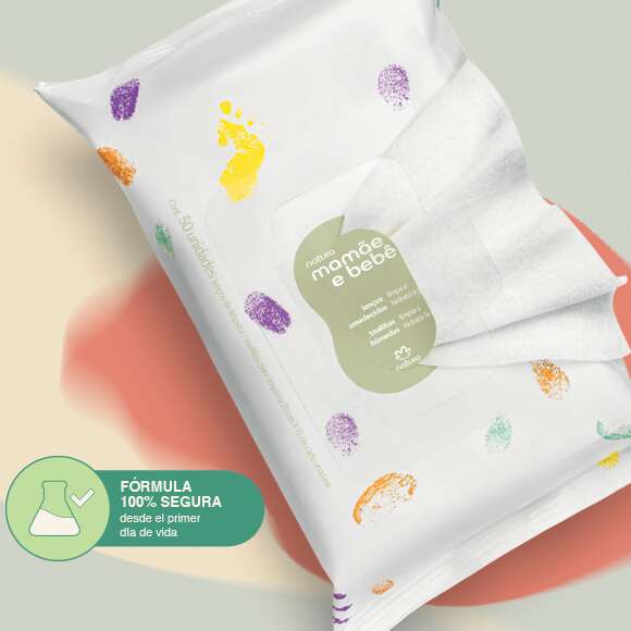 Toallitas de Limpieza MM&BB Con Fragancia 50 unidades