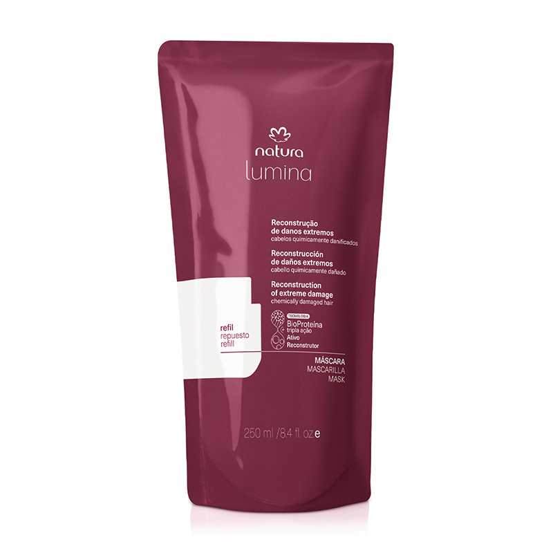 Repuesto Máscara Lumina Regeneradora Cabellos Químicamente Dañados 250 ml