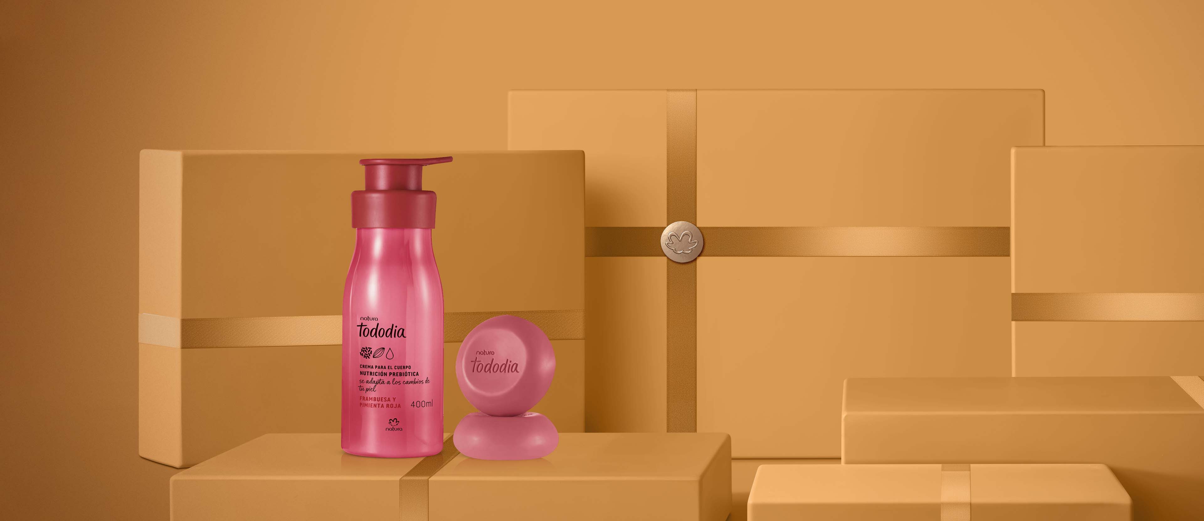 Regalo Rutina Tododia frambuesa y pimienta roja