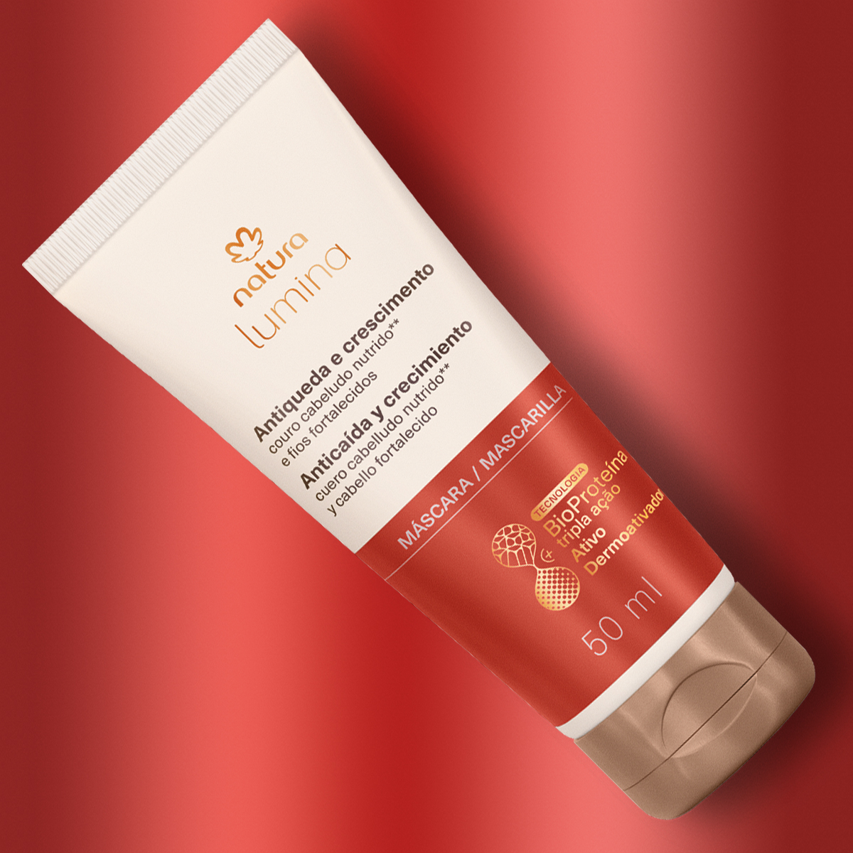 Máscara Antiquiebre Lumina para Anticaída y Crecimiento 50 ml