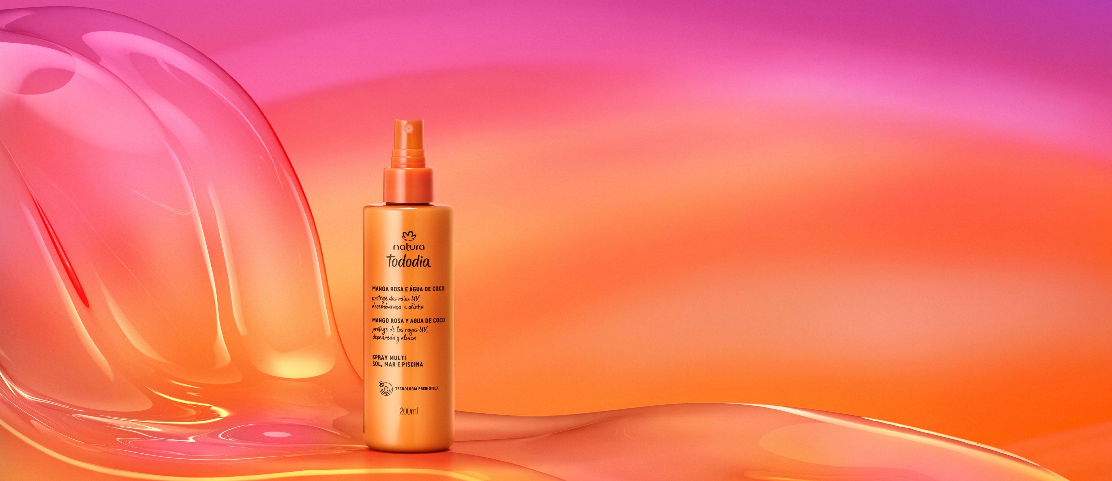 Spray Multi Sol, Mar y Piscina Tododia Mango Rosa y Agua de Coco 200 ml