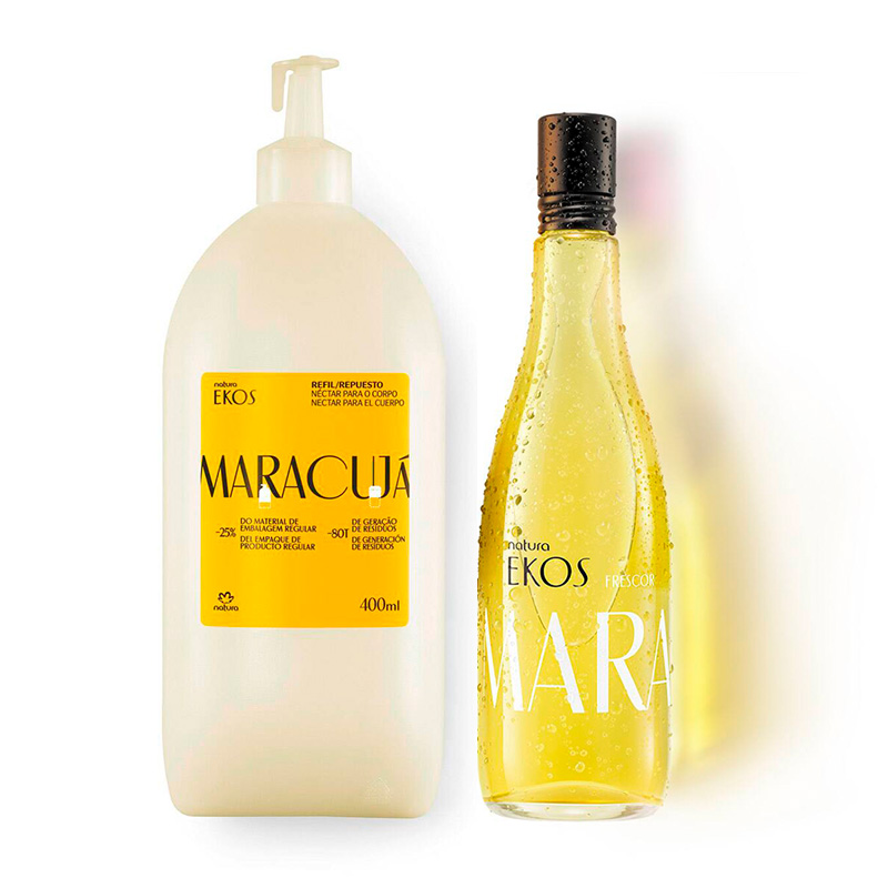 Kit Frescor + Repuesto crema corporal Ekos Maracuyá