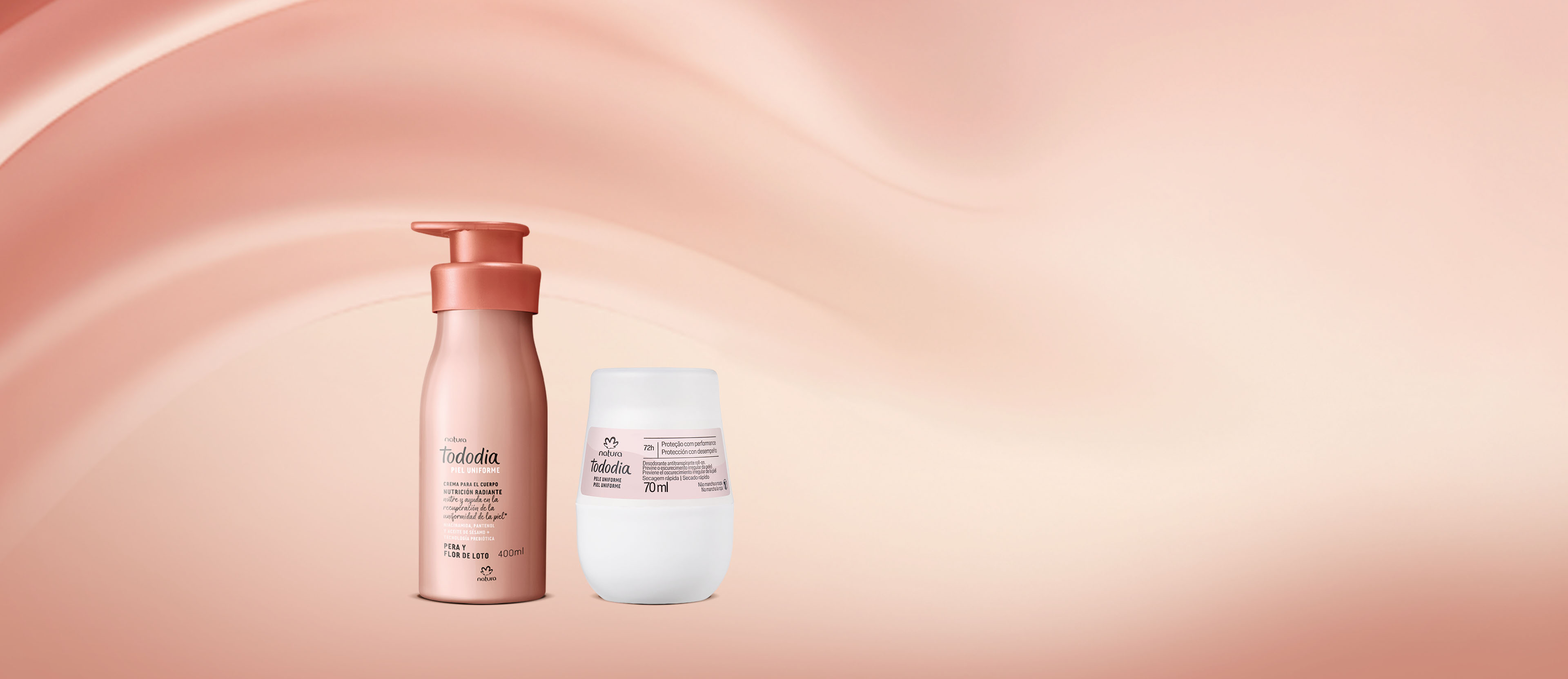 Kit Tododia Pera y Flor de Loto Hidratación y Protección Diaria
