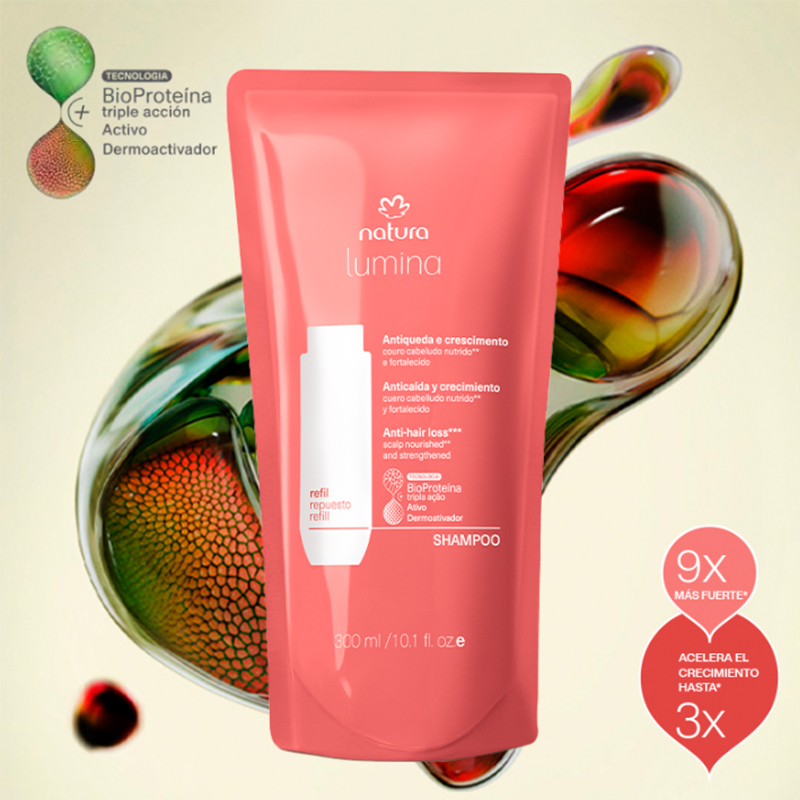 Repuesto Shampoo estimulante anticaída y crecimiento