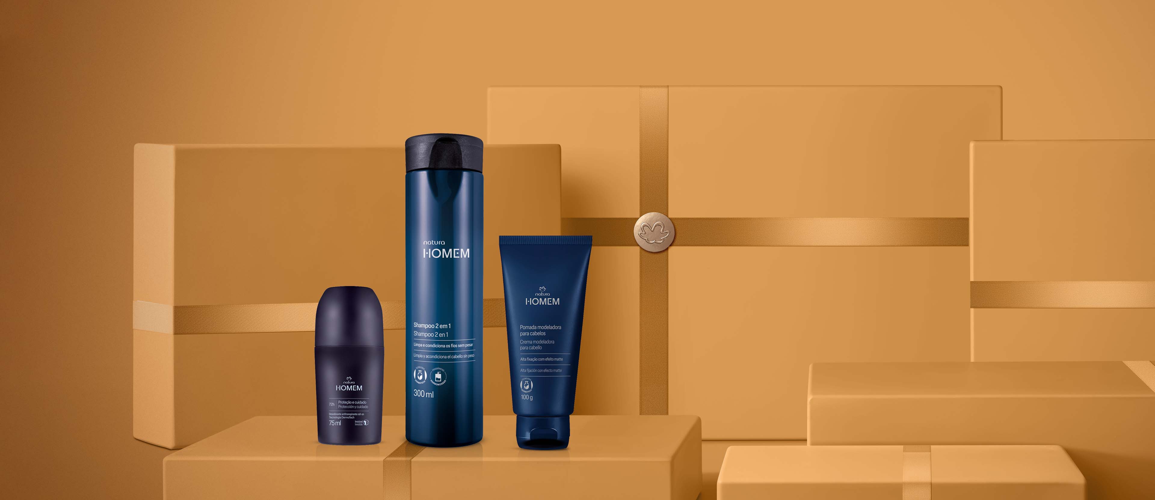 Regalo Homem rutina cabello