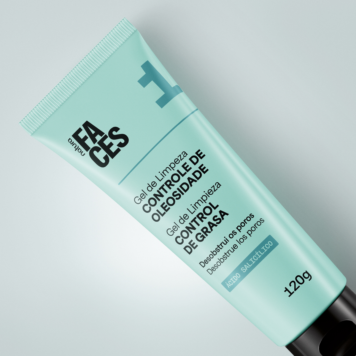 Gel de Limpieza para Control de Oleosidad Faces 120 g