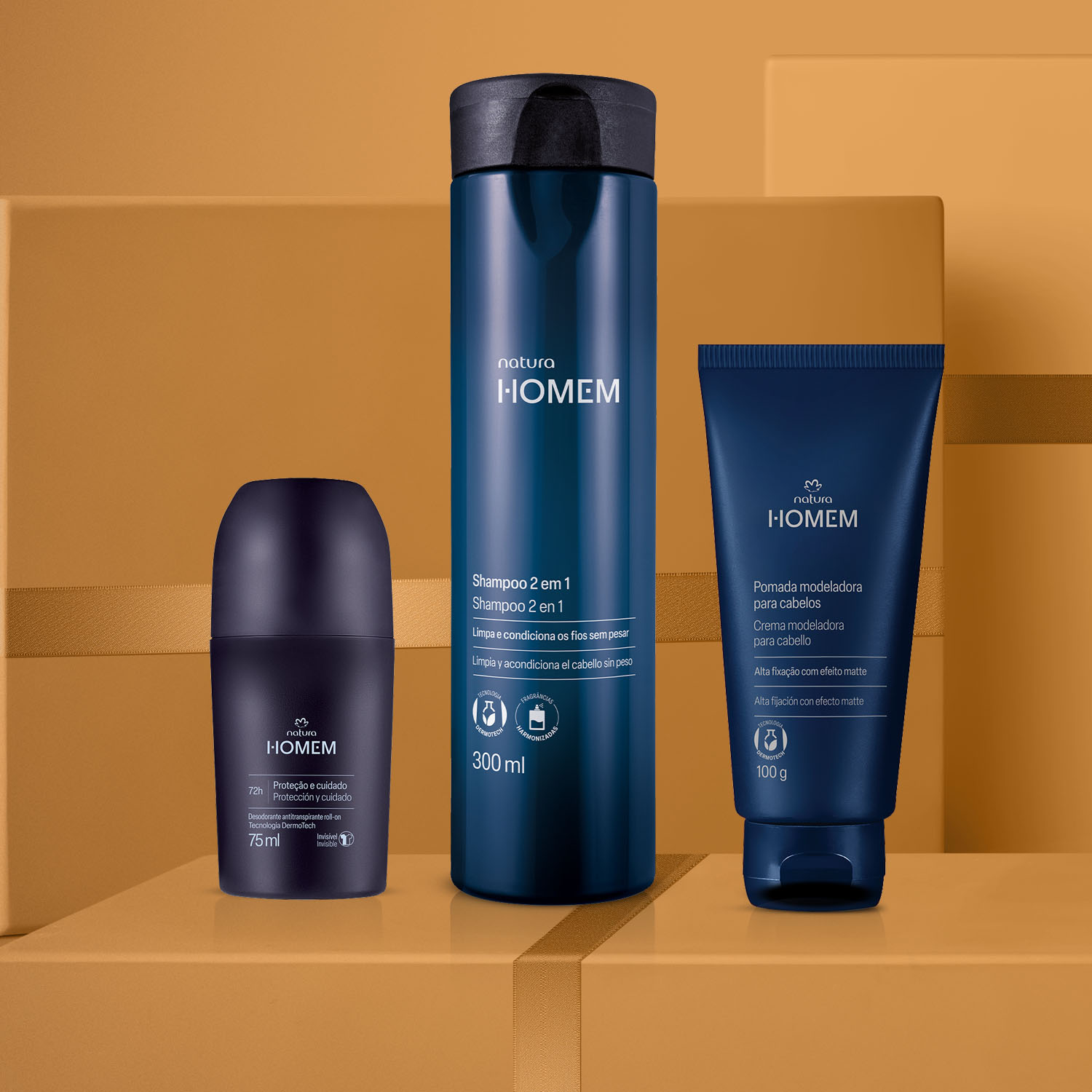 Regalo Homem rutina cabello