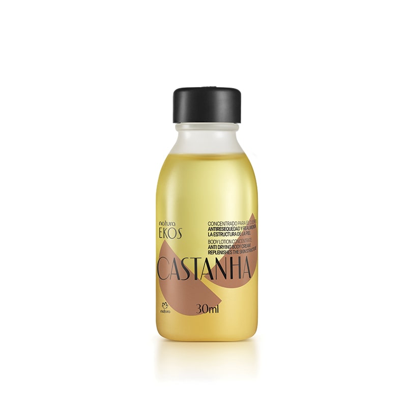 Repuesto sin envase Hidratante corporal concentrado castanha Ekos 30ml