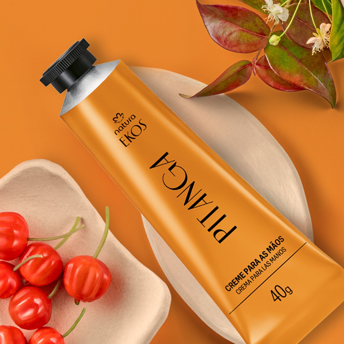 Crema Hidratante para Manos Ekos Pitanga 40 g