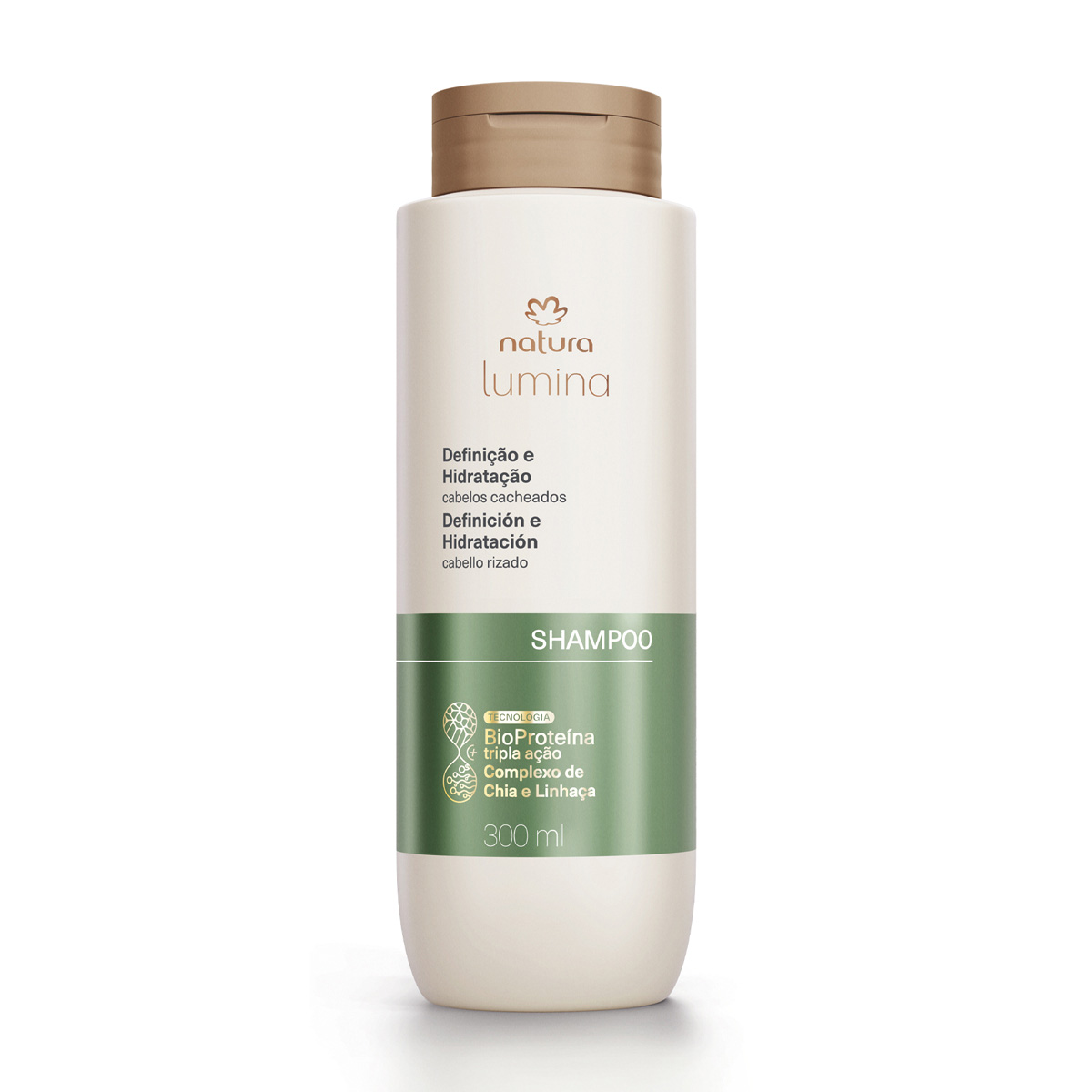 Shampoo Lumina Cremoso Cabellos Rizados 300 ml