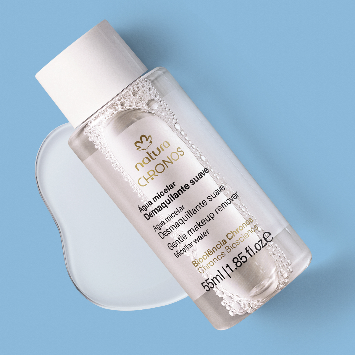 Agua Micelar Desmaquillante Suave Miniatura Chronos Derma 55 ml