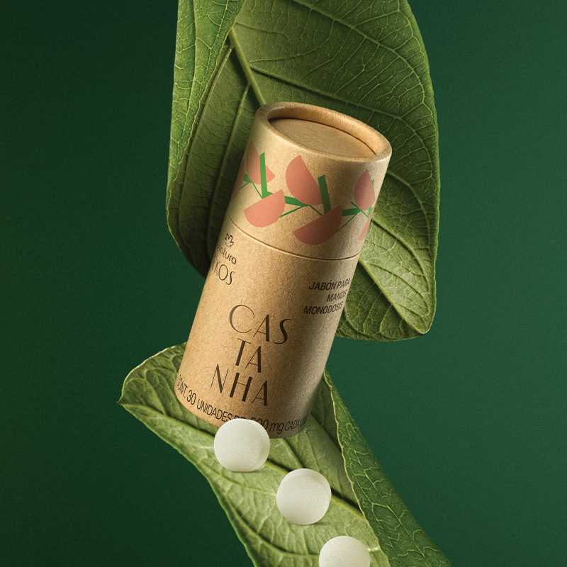 Jabones Monodosis para manos Ekos Castaña 30 unidades de 500 mg c/u