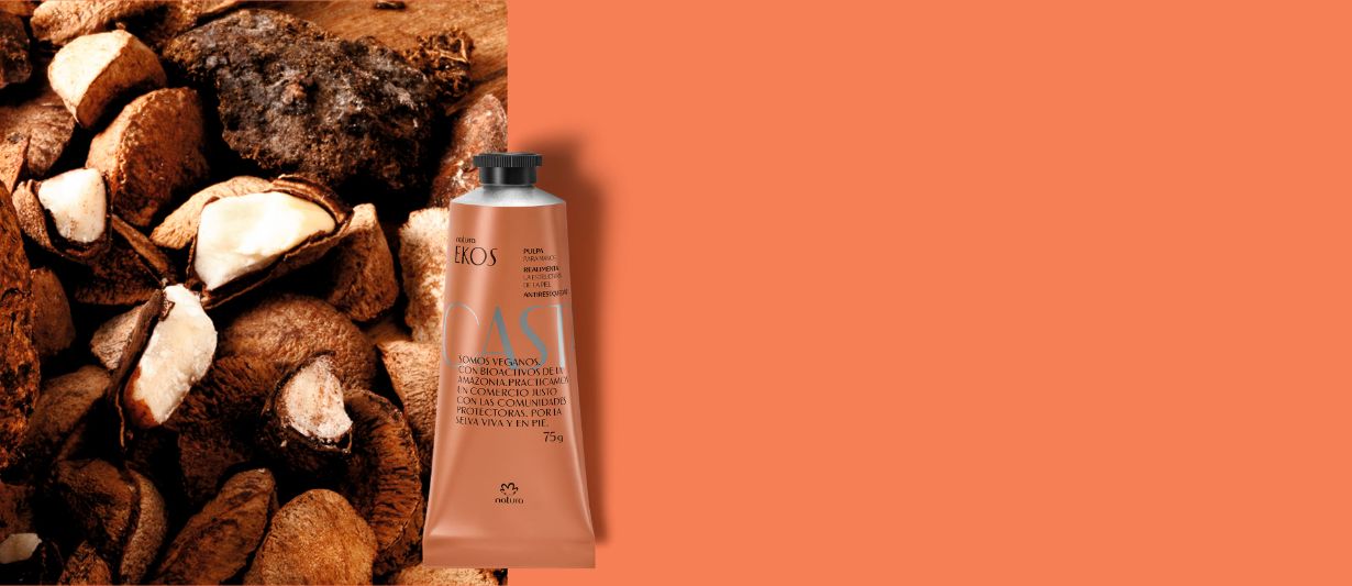 Crema Hidratante para Manos Ekos Castaña 75 g