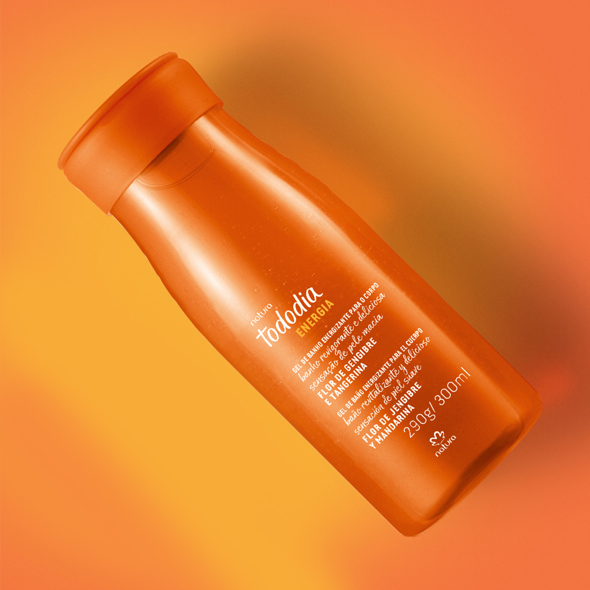 Jabón Líquido Corporal Tododia Flor de Jengibre y Mandarina 300 ml