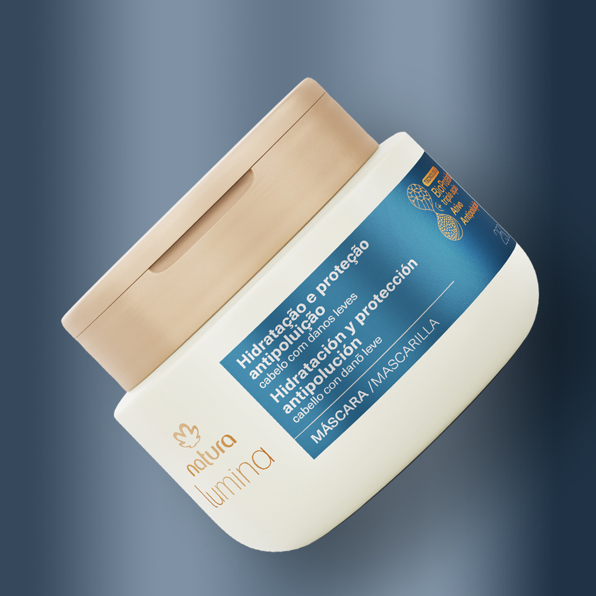 Máscara Hidratante Lumina para Hidratación y Protección Antipolución 250 ml