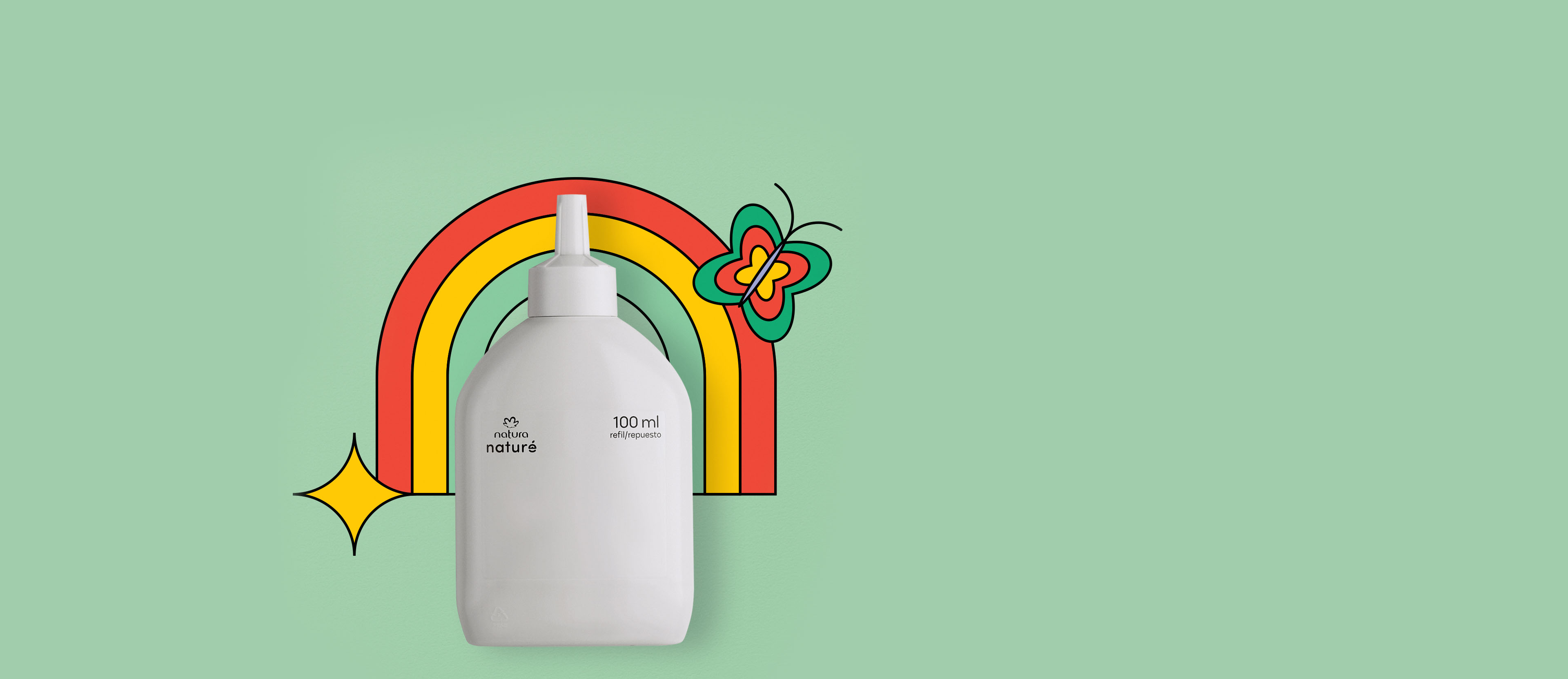 Repuesto Colonia Naturé Corre Corre 100 ml