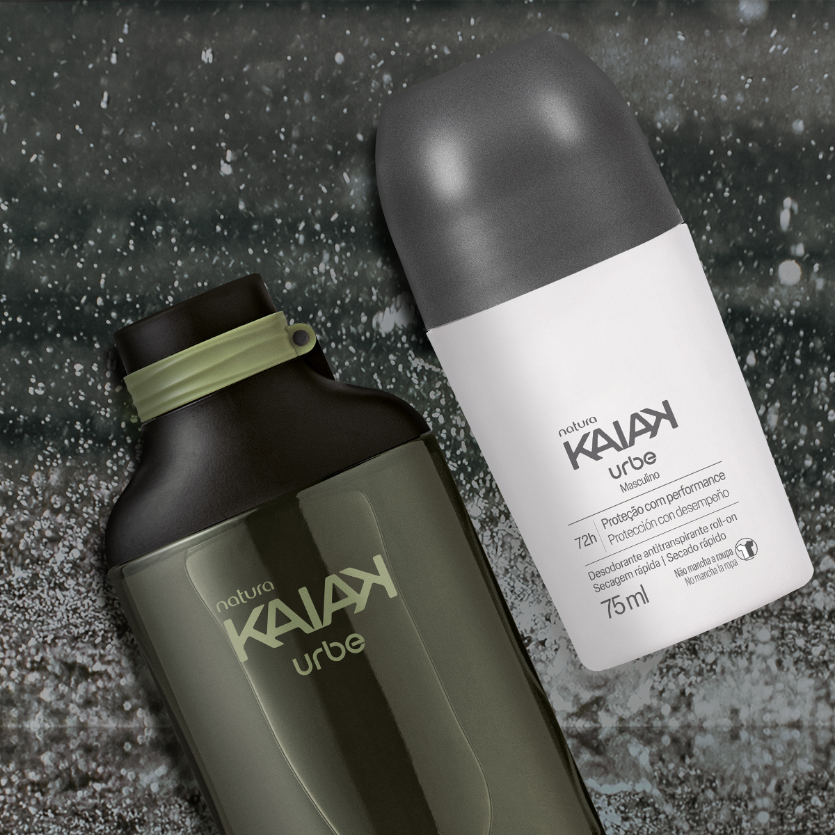 Kit Kaiak Urbe Masculino e Desodorante Roll-on (2 produtos)