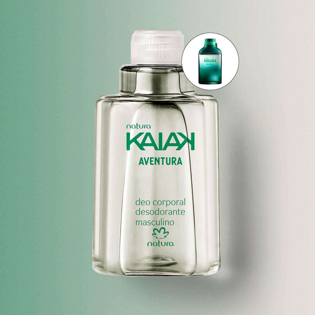 Refil Desodorante Corporal Kaiak Aventura Masculino