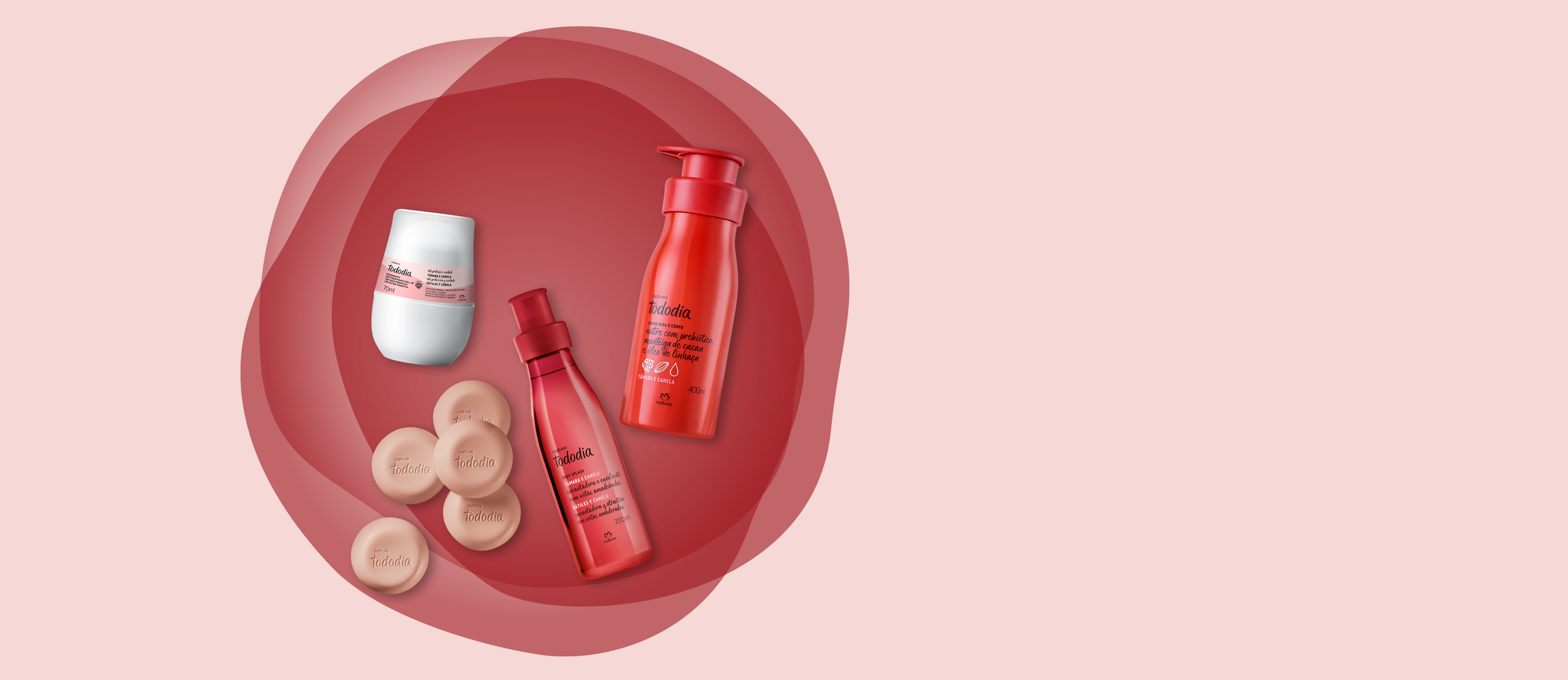 Kit Tododia Tâmara e Canela Completo (4 produtos)