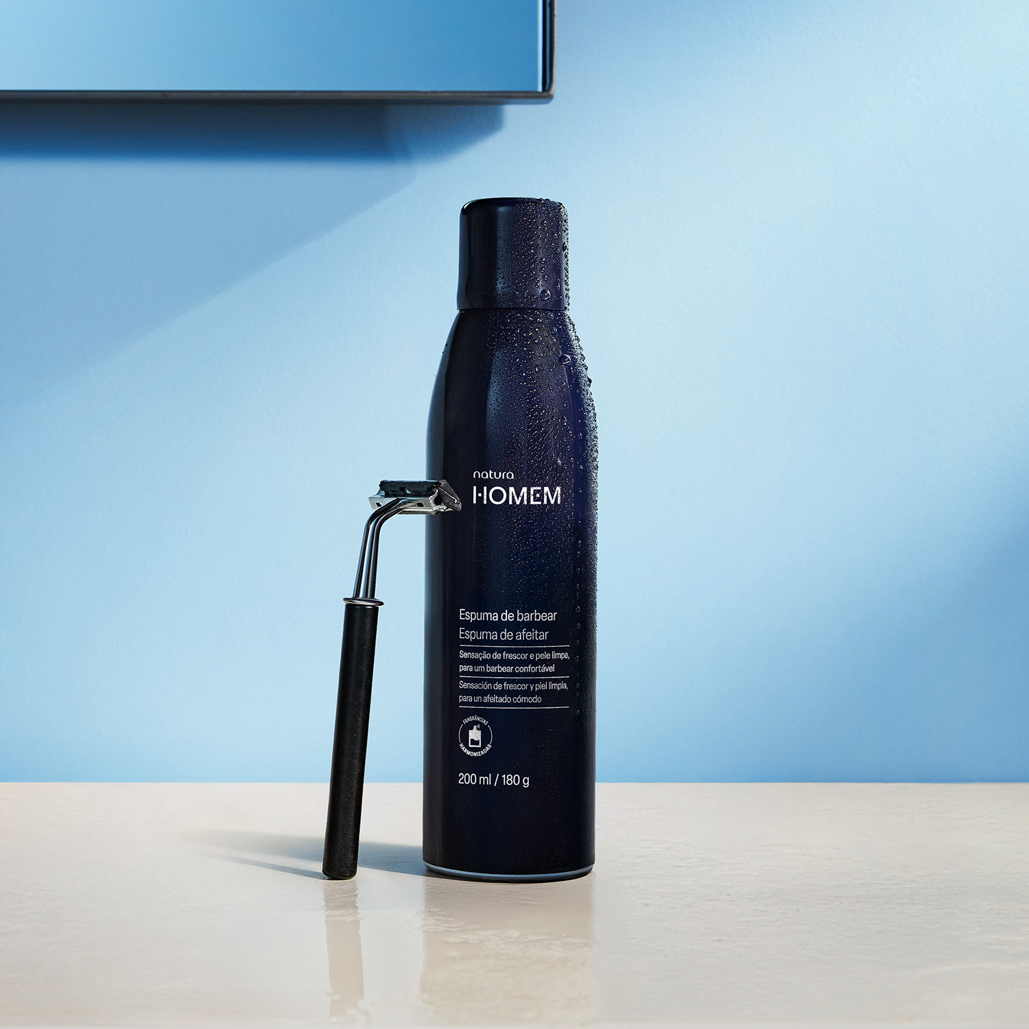 Espuma de Barbear Natura Homem
