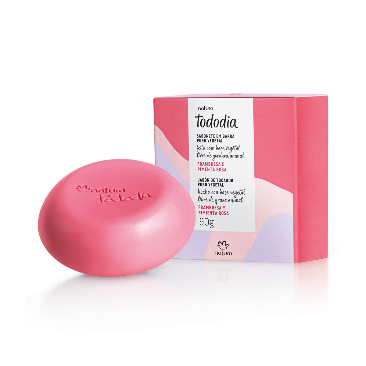 Sabonetes em Barra Tododia Framboesa e Pimenta Rosa 2 x 90g