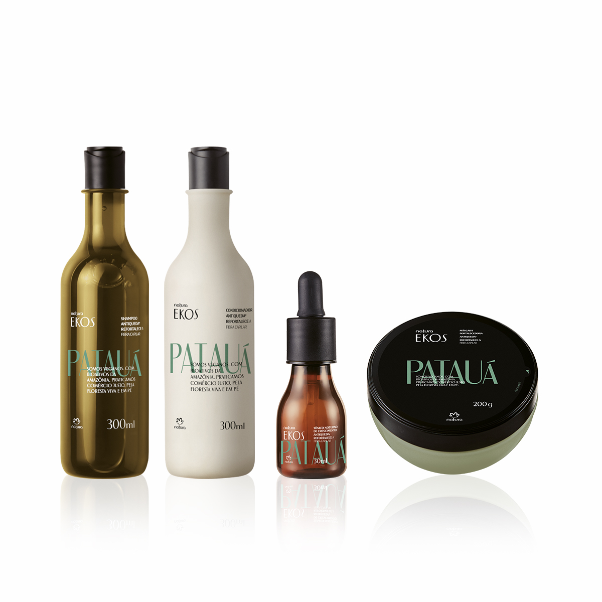 Kit Ekos Patauá Shampoo, Condicionador, Máscara e Tônico (4 produtos)