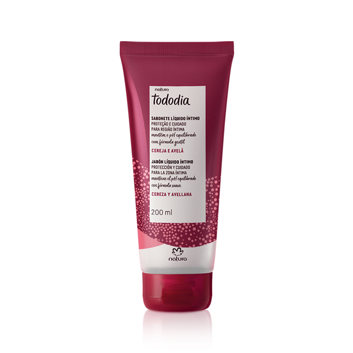 Sabonete Líquido Íntimo Tododia Cereja e Avelã 200 ml Sabonete Líquido Íntimo Tododia Cereja e Avelã 200 ml