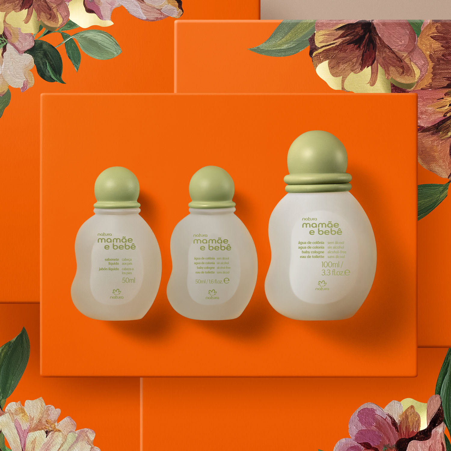 Presente Dia das Mães Natura Mamãe e Bebê Clássico