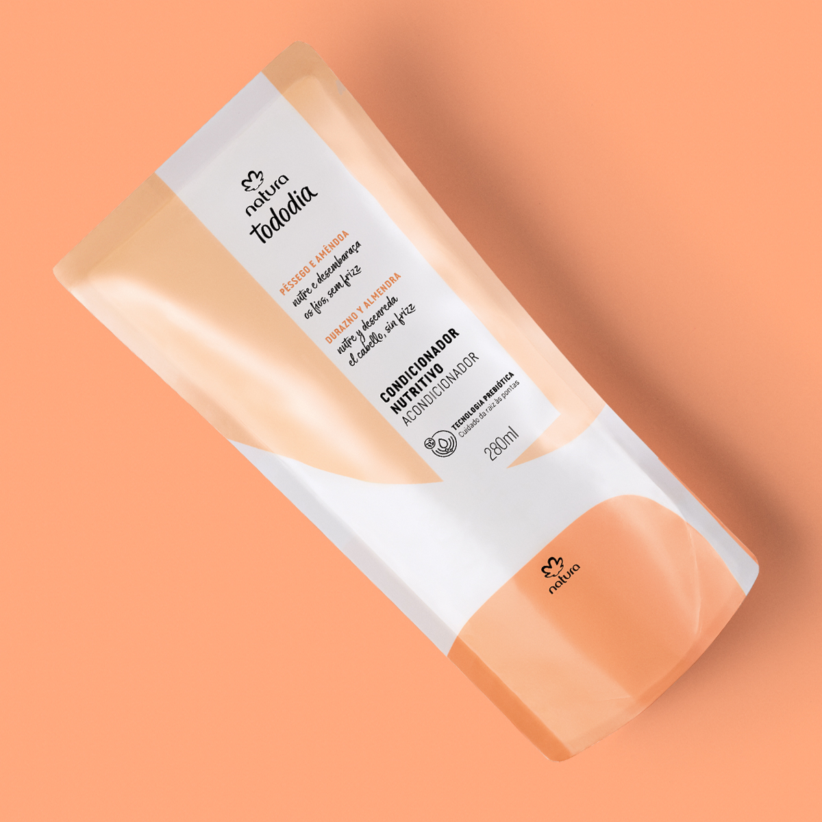 Refil Condicionador Nutritivo Tododia Pêssego e Amêndoa