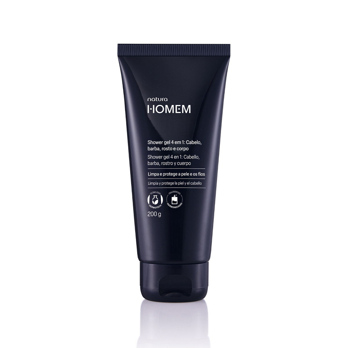 Shower Gel 4 em 1 Natura Homem 200 g