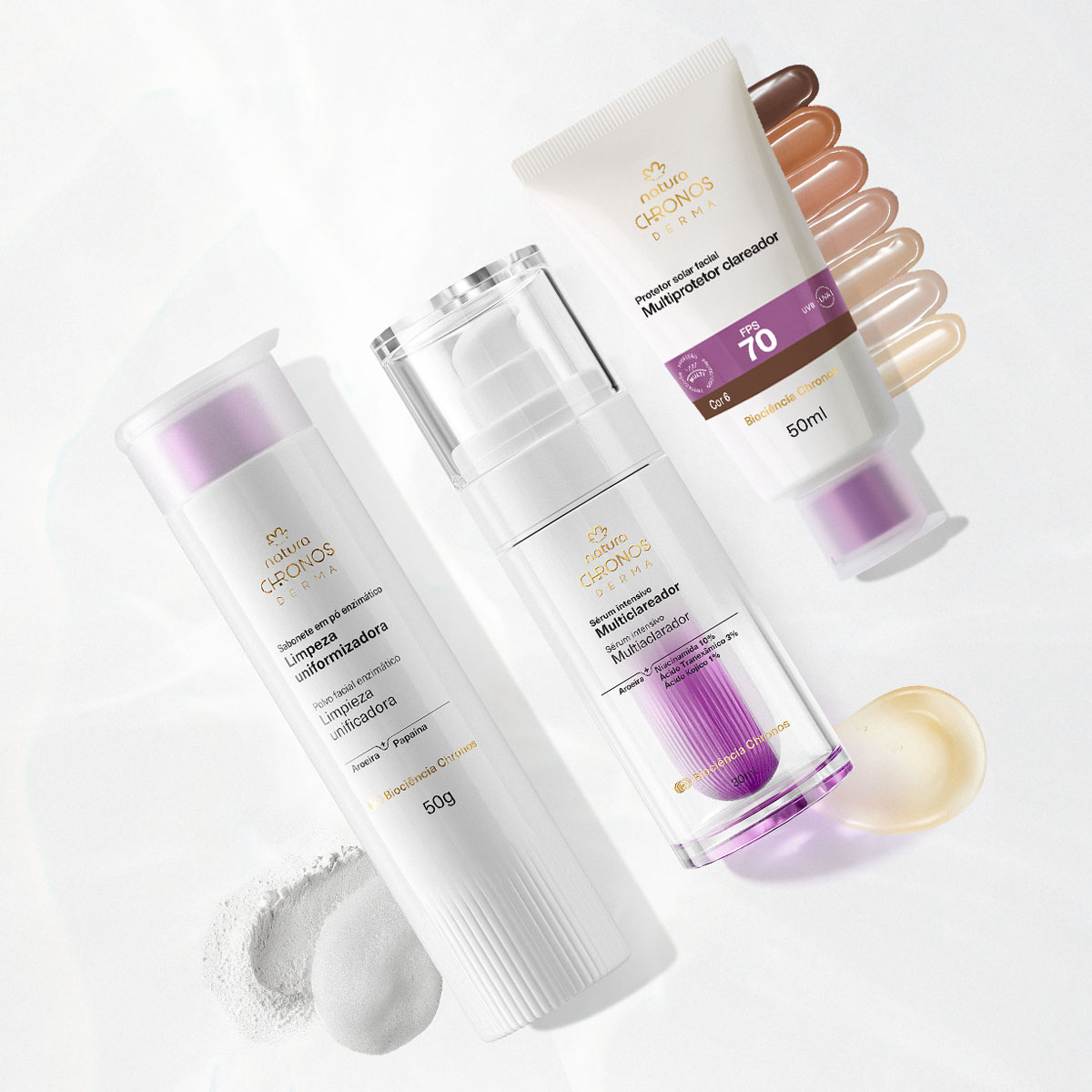 Rotina Multiclareadora de Manchas Chronos Derma C6