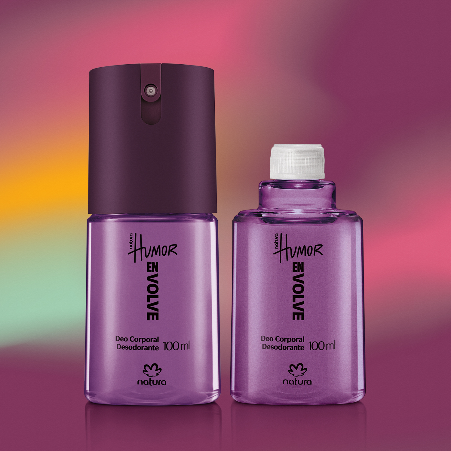 Kit Desodorante Corporal Humor Envolve com Refil