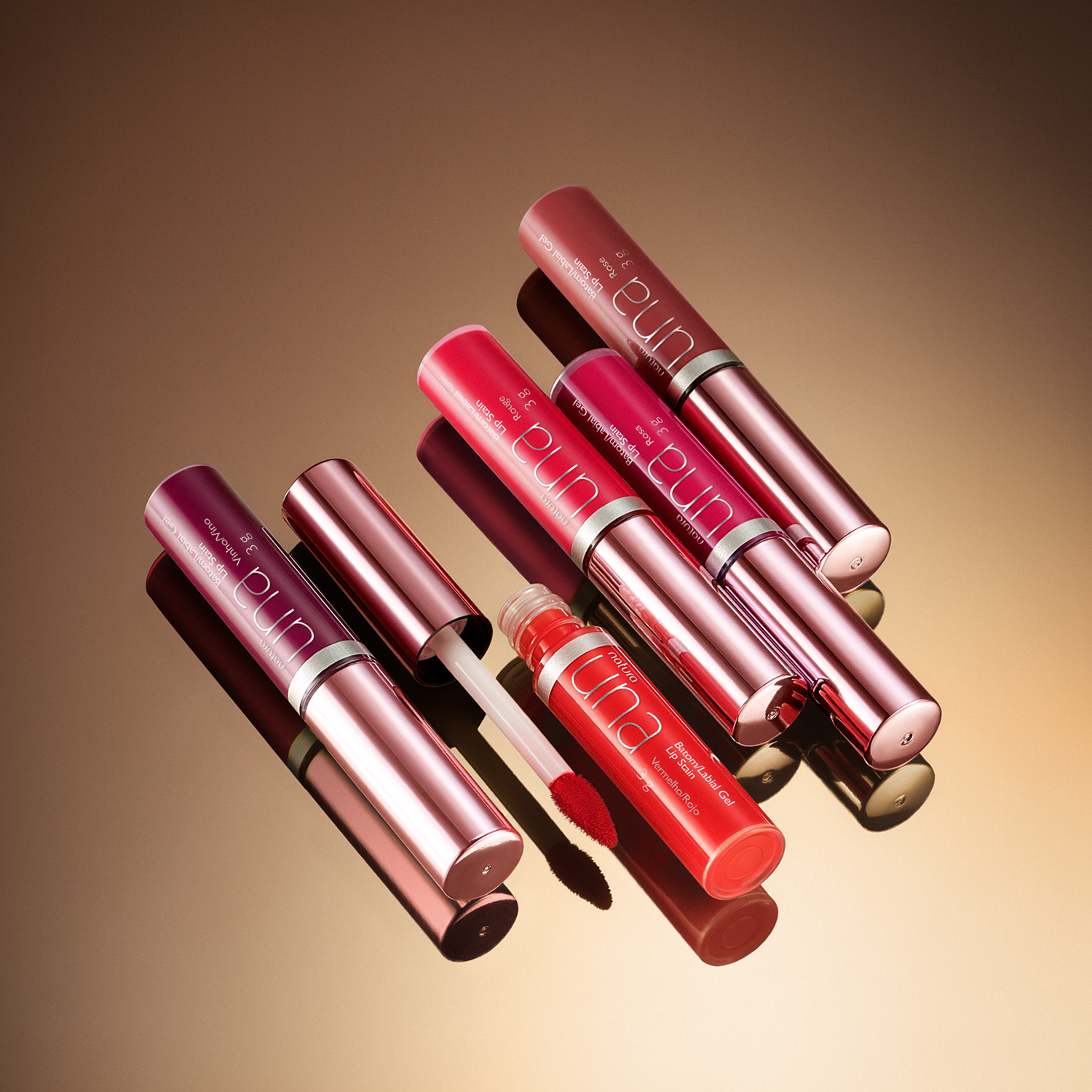 Batom Gel Lip Stain Una