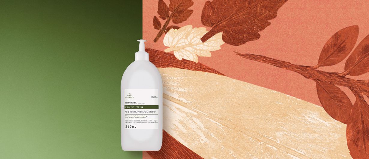 Refil Hidratante Mãos Bothânica Fructus Folium 230 ml