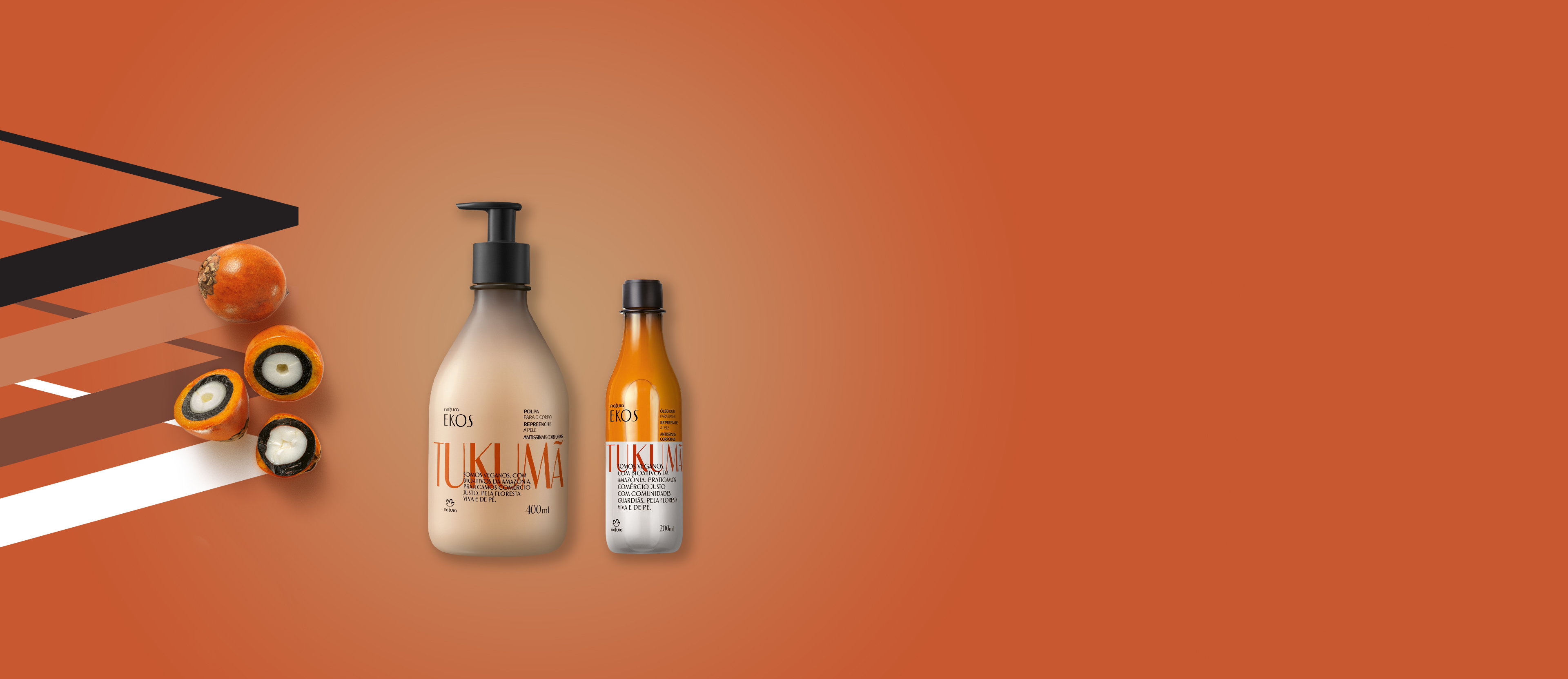 Kit Ekos Tukumã Óleo e Hidratante Corporal (2 produtos)